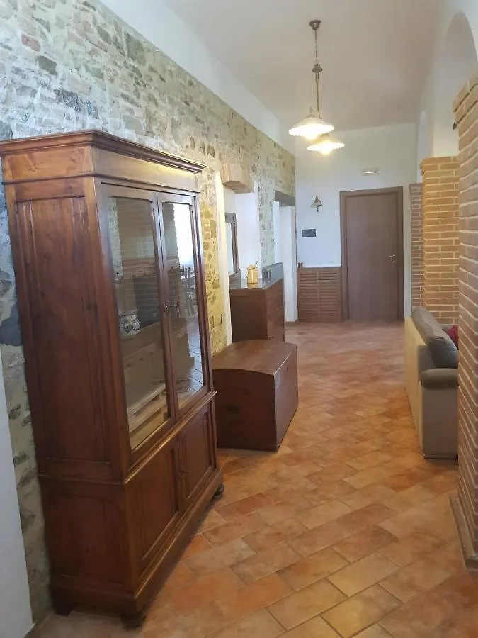 Апартаменты Casale In Collina Vista Assisi,Brufa Di Torgiano