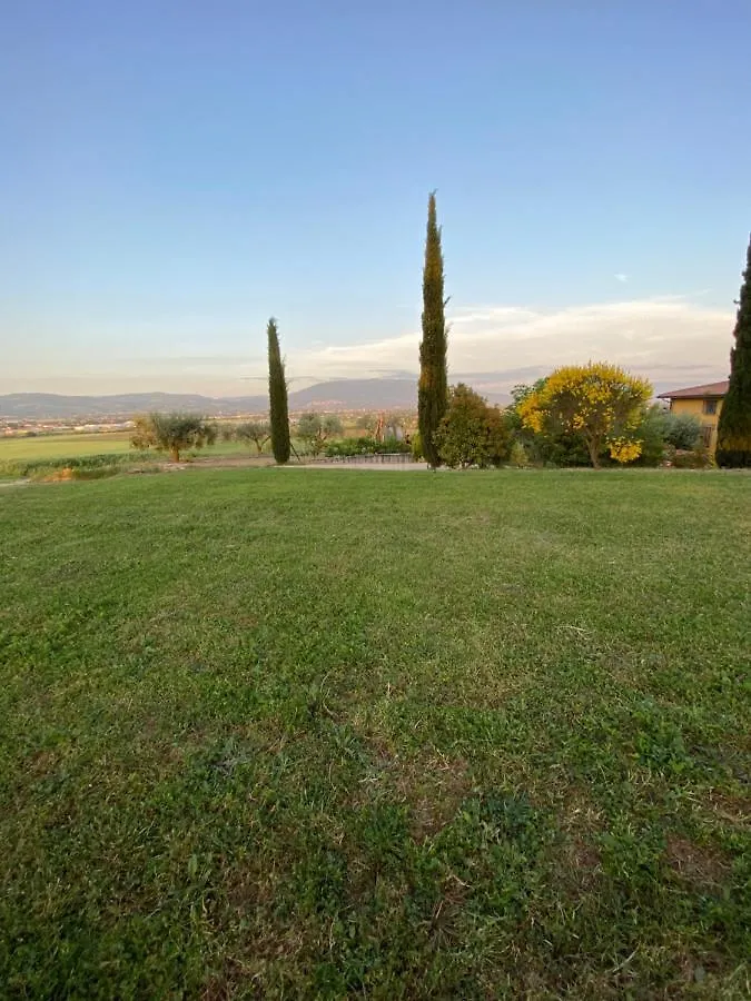 Апартаменты Casale In Collina Vista Assisi,Brufa Di Torgiano Италия