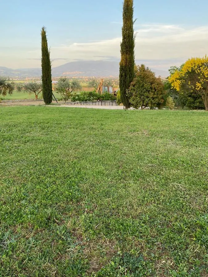 Апартаменты Casale In Collina Vista Assisi,Brufa Di Torgiano Италия