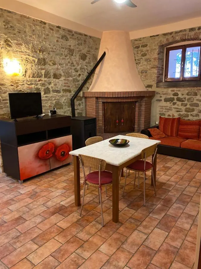 Апартаменты Casale In Collina Vista Assisi,Brufa Di Torgiano Бруфа