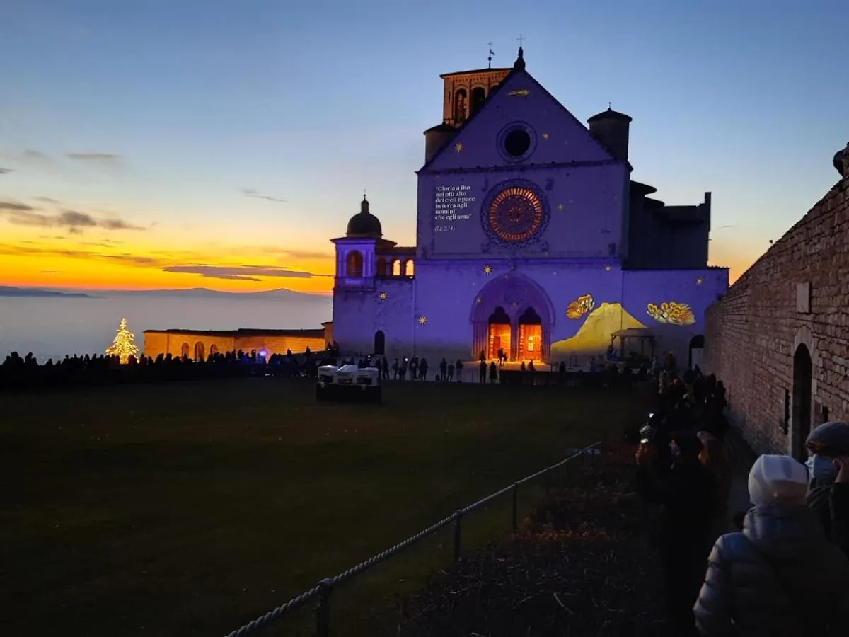 Апартаменты Casale In Collina Vista Assisi,Brufa Di Torgiano