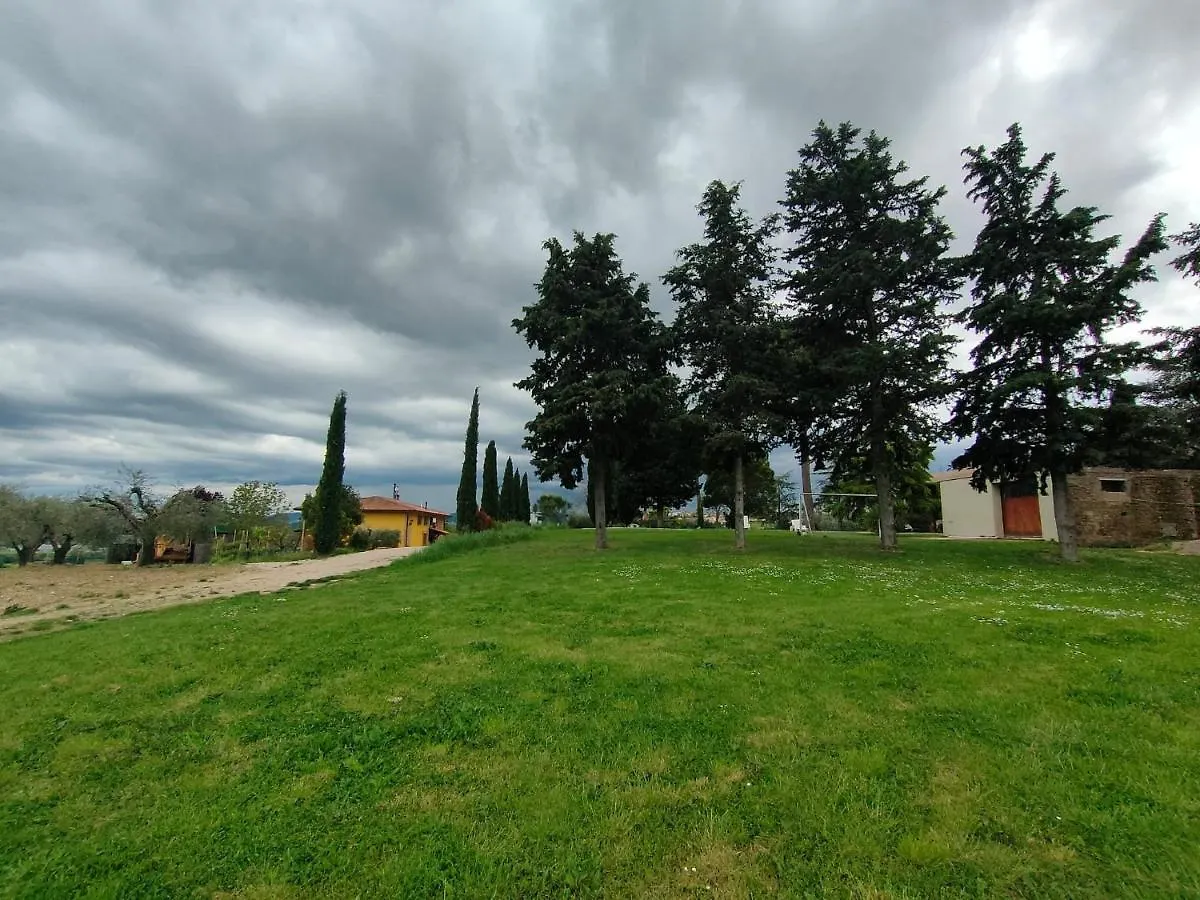 Апартаменты Casale In Collina Vista Assisi,Brufa Di Torgiano